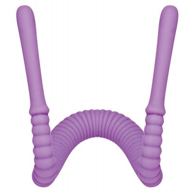 Фиолетовый гибкий фаллоимитатор Intimate Spreader для G-стимуляции Фиолетовый гибкий фаллоимитатор Intimate Spreader для G-стимуляции