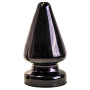 Чёрная анальная пробка MAGNUM 4 - 23 см.