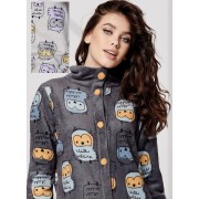 Теплый халатик Night Life