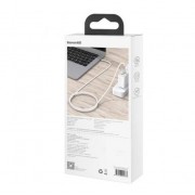 Кабель Baseus Type-C to Lightning 20W 2m (CATLJK-B02) - White