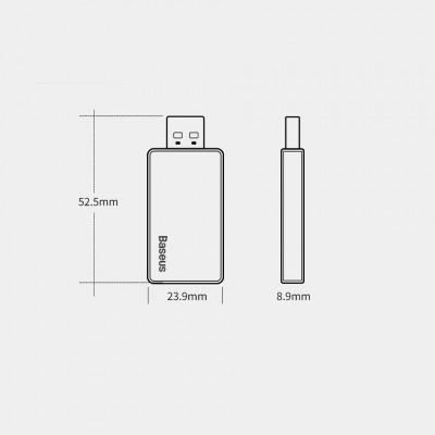 Портативный флэш-накопитель Baseus Enjoy music u-disk (32G) (ACUP-B0A) - Tarnish Портативный флэш-накопитель Baseus Enjoy music u-disk (32G) (ACUP-B0A) - Tarnish