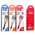 Кабель hoco X47 3-in-1 Harbor charging cable (Lightning+Micro+Type-C) - Metal Gray Кабель hoco X47 3-in-1 Harbor charging cable (Lightning+Micro+Type-C) - Metal Gray