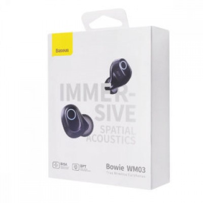 Наушники BASEUS Bowie wm03 true wireless earphones - Creamy White (NGTW330302) Наушники BASEUS Bowie wm03 true wireless earphones - Creamy White (NGTW330302)