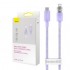 Кабель BASEUS explorer series fast charging cable with smart temperature control type-c to IP 20w 1m - Purple (CATS010205) Кабель BASEUS explorer series fast charging cable with smart temperature control type-c to IP 20w 1m - Purple (CATS010205)