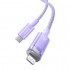 Кабель BASEUS explorer series fast charging cable with smart temperature control type-c to IP 20w 1m - Purple (CATS010205) Кабель BASEUS explorer series fast charging cable with smart temperature control type-c to IP 20w 1m - Purple (CATS010205)