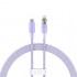 Кабель BASEUS explorer series fast charging cable with smart temperature control type-c to IP 20w 1m - Purple (CATS010205) Кабель BASEUS explorer series fast charging cable with smart temperature control type-c to IP 20w 1m - Purple (CATS010205)