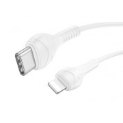 Кабель Hoco X37 cool power PD charging data cable (T.C to IP) - Белый