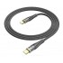 Кабель Hoco U121 gold standard transparent discovery edition 60W charging data cable Type-c to Type-c - Черный Кабель Hoco U121 gold standard transparent discovery edition 60W charging data cable Type-c to Type-c - Черный