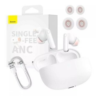 Наушники BASEUS NGTW340102 DZ-AS/EU/AF/ME/AO bowie MZ10 true wireless earphones - Белые Наушники BASEUS NGTW340102 DZ-AS/EU/AF/ME/AO bowie MZ10 true wireless earphones - Белые