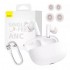 Наушники BASEUS NGTW340102 DZ-AS/EU/AF/ME/AO bowie MZ10 true wireless earphones - Белые Наушники BASEUS NGTW340102 DZ-AS/EU/AF/ME/AO bowie MZ10 true wireless earphones - Белые