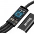 Кабель Baseus Rapid Series 3-in-1 Fast Charging Data Cable Type-C to C+L+C PD 20W 1.5m (CAMLT-SC01) - Черный Кабель Baseus Rapid Series 3-in-1 Fast Charging Data Cable Type-C to C+L+C PD 20W 1.5m (CAMLT-SC01) - Черный