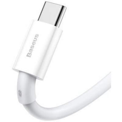 Кабель Baseus Superior Series Fast Charging Data Cable USB to Type-C 66W 1m (CATYS-02) - Белый Кабель Baseus Superior Series Fast Charging Data Cable USB to Type-C 66W 1m (CATYS-02) - Белый