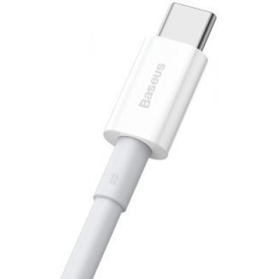 Кабель Baseus Superior Series Fast Charging Data Cable USB to Type-C 66W 1m (CATYS-02) - Белый Кабель Baseus Superior Series Fast Charging Data Cable USB to Type-C 66W 1m (CATYS-02) - Белый