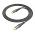 Кабель Hoco U121 gold standard transparent discovery edition 60W charging data cable Type-c to Type-c - Черный Кабель Hoco U121 gold standard transparent discovery edition 60W charging data cable Type-c to Type-c - Черный