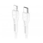 Кабель Hoco X37 cool power PD charging data cable (T.C to IP) - Белый