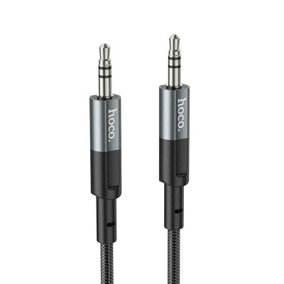 Кабель Hoco UPA23 AUX audio cable - Metal gray Кабель Hoco UPA23 AUX audio cable - Metal gray