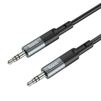 Кабель Hoco UPA23 AUX audio cable - Metal gray Кабель Hoco UPA23 AUX audio cable - Metal gray
