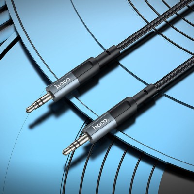 Кабель Hoco UPA23 AUX audio cable - Metal gray Кабель Hoco UPA23 AUX audio cable - Metal gray