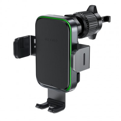 Автодержатель с беспроводной зарядкой Acefast D17 car wireless charging holder - Black Автодержатель с беспроводной зарядкой Acefast D17 car wireless charging holder - Black