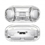 Беспроводные наушники Acefast T8 Crystal color (2) Bluetooth earbuds - White moon