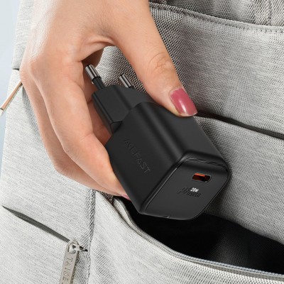 Сетевой адаптер ACEFAST A73 mini PD20W GaN USB-C - Black Сетевой адаптер ACEFAST A73 mini PD20W GaN USB-C - Black