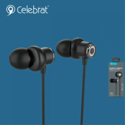 Наушники Celebrat D5 - Black Наушники Celebrat D5 - Black