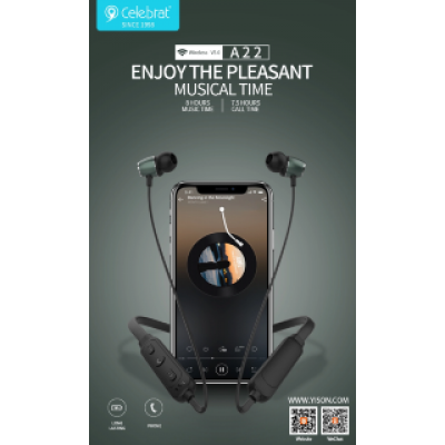 Наушники Celebrat A22 - Black Наушники Celebrat A22 - Black