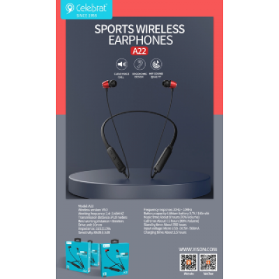 Наушники Celebrat A22 - Black Наушники Celebrat A22 - Black