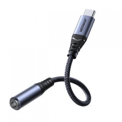 Аудиоконвертер Joyroom SY-C01 Audio-Transfer Series Audio Adapter (Type-C to 3.5mm) - Black Аудиоконвертер Joyroom SY-C01 Audio-Transfer Series Audio Adapter (Type-C to 3.5mm) - Black