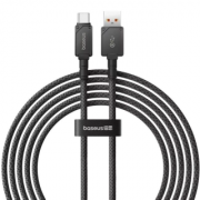 Кабель Baseus Unbreakable Series Fast Charging Data Cable USB to Type-c 100W 2m - Cluster Black (P10355801111-01)