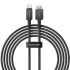 Кабель Baseus Unbreakable Series Fast Charging Data Cable USB to Type-c 100W 2m - Cluster Black (P10355801111-01) Кабель Baseus Unbreakable Series Fast Charging Data Cable USB to Type-c 100W 2m - Cluster Black (P10355801111-01)