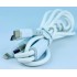 Кабель Celebrat HB-09 3-in-1 Fast Charging Cable 66w - White Кабель Celebrat HB-09 3-in-1 Fast Charging Cable 66w - White