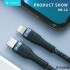 Кабель Celebrat HB-12 Super Fast Charge Cable Type-c to IP 1.2m - Black Кабель Celebrat HB-12 Super Fast Charge Cable Type-c to IP 1.2m - Black