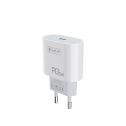 Сетевой адаптер Celebrat C-H4-EU Portable Fast Charger - White