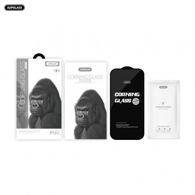 Защитное стекло для телефона - SupGlass XC-10 Corning Glass Screen Protector для iPhone 15 Plus (6.7) Защитное стекло для телефона - SupGlass XC-10 Corning Glass Screen Protector для iPhone 15 Plus (6.7)