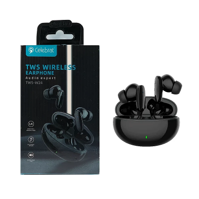 Наушники Celebrat W24 TWS Headset - Black Наушники Celebrat W24 TWS Headset - Black