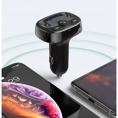 FM-трансмиттер BASEUS T shaped S-09A car bluetooth MP3 player (standard edition) CCMT000001 - Черный FM-трансмиттер BASEUS T shaped S-09A car bluetooth MP3 player (standard edition) CCMT000001 - Черный