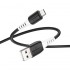 Кабель Hoco X82 Micro silicone charging data cable - Black Кабель Hoco X82 Micro silicone charging data cable - Black