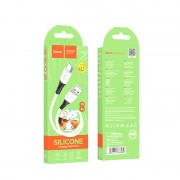 Кабель Hoco X82 Type-C silicone charging data cable - White
