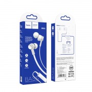 Наушники hoco M86 Oceanic universal earphones with mic - White