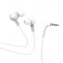 Наушники hoco M86 Oceanic universal earphones with mic - White Наушники hoco M86 Oceanic universal earphones with mic - White
