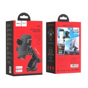 Автомобильный держатель hoco CA83 David one-button center console car holder - Black