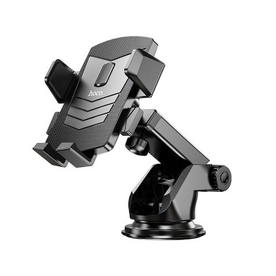 Автомобильный держатель hoco CA83 David one-button center console car holder - Black Автомобильный держатель hoco CA83 David one-button center console car holder - Black