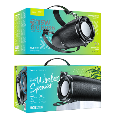 Колонка hoco HC5 Cool Enjoy Sports BT Speaker - Black Колонка hoco HC5 Cool Enjoy Sports BT Speaker - Black