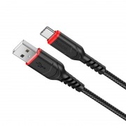 Кабель hoco X59 Victory charging data cable for Type-C 1m - Black
