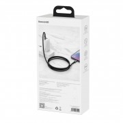 Кабель Baseus Tungsten Gold Fast Charging Data Cable Type-C to Type-C 100W 2m (CATWJ-A01) - Black