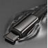 Кабель Baseus Tungsten Gold Fast Charging Data Cable Type-C to Type-C 100W 2m (CATWJ-A01) - Black Кабель Baseus Tungsten Gold Fast Charging Data Cable Type-C to Type-C 100W 2m (CATWJ-A01) - Black