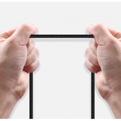 Кабель Baseus Tungsten Gold Fast Charging Data Cable Type-C to Type-C 100W 2m (CATWJ-A01) - Black Кабель Baseus Tungsten Gold Fast Charging Data Cable Type-C to Type-C 100W 2m (CATWJ-A01) - Black