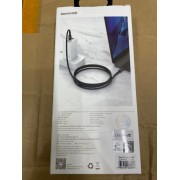 Кабель Baseus Tungsten Gold Fast Charging Data Cable Type-C to Type-C 100W 2m (CATWJ-A01) - Black