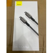 Кабель Baseus Tungsten Gold Fast Charging Data Cable Type-C to Type-C 100W 2m (CATWJ-A01) - Black